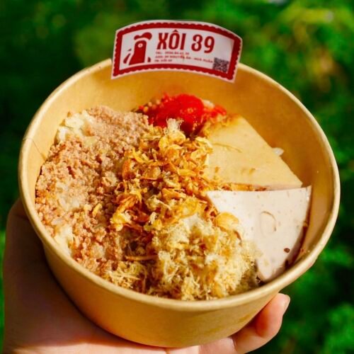 Xôi Chả Pate Chà Bông